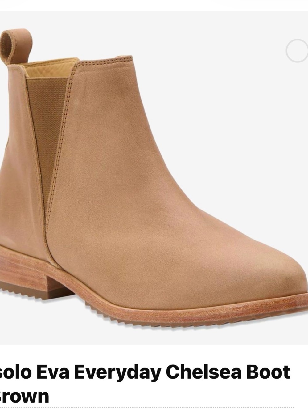 Nisolo Eva Chelsea Ankle Boot in Brown Suede